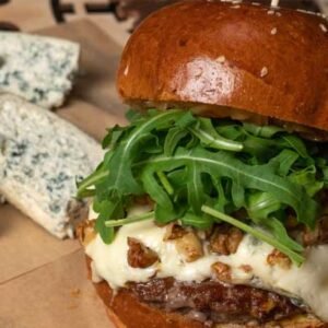 burger bleu